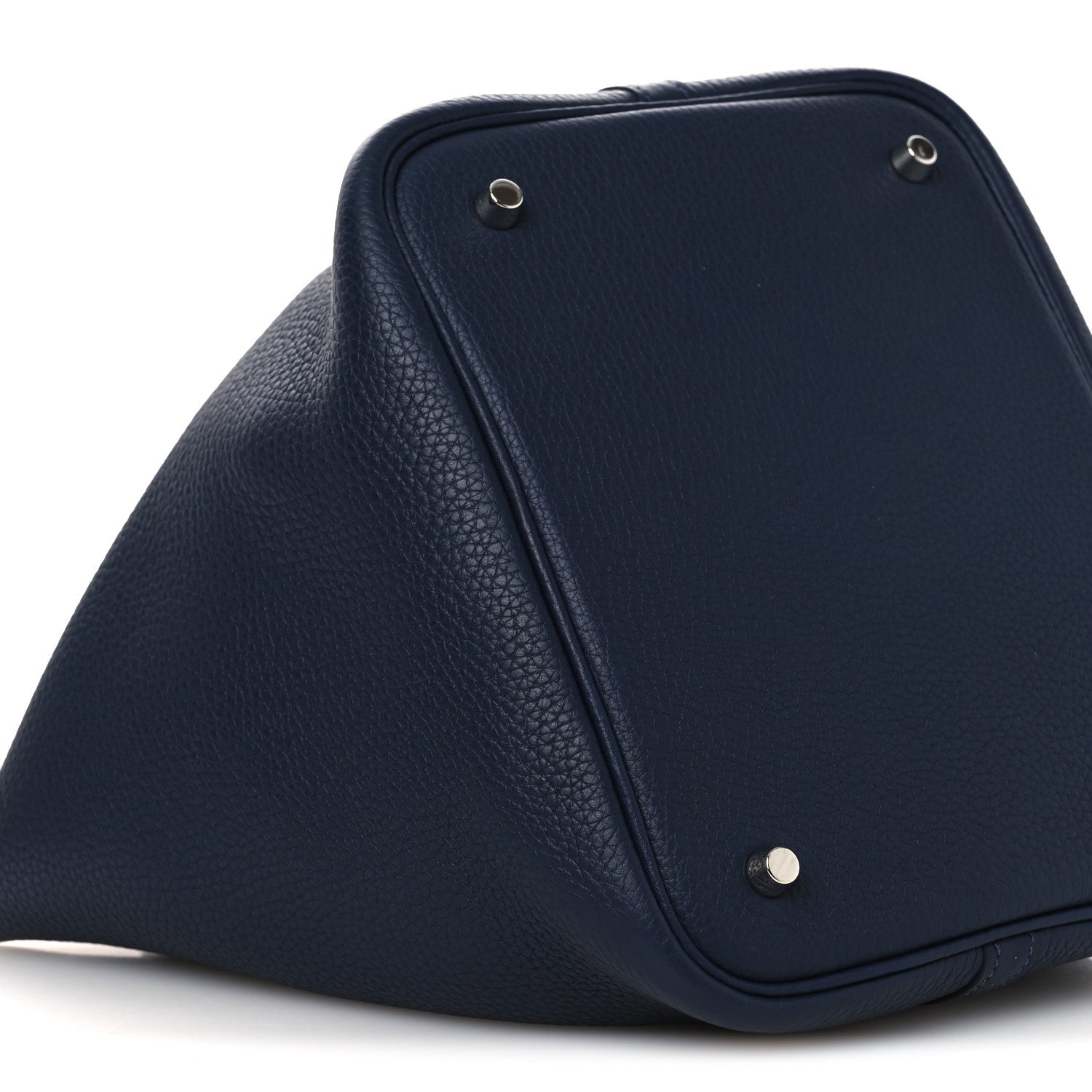 Taurillon Clemence Picotin Lock 22 MM Bleu Nuit