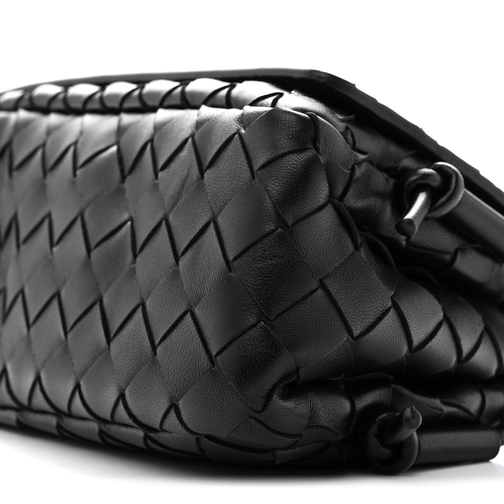 Nappa Intrecciato Notturno Black