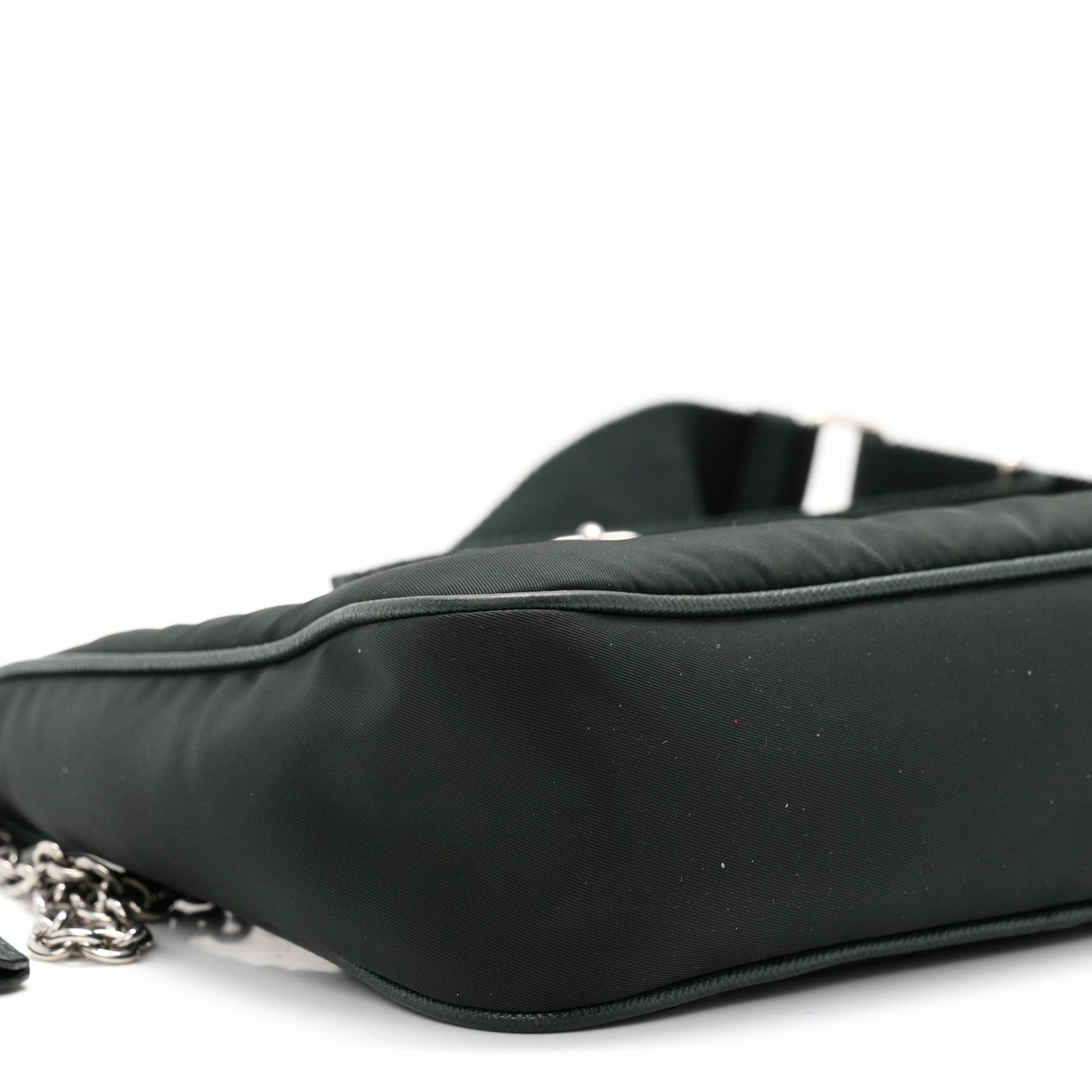 Nylon Re-Edition 2005 Shoulder Bag Smeraldo