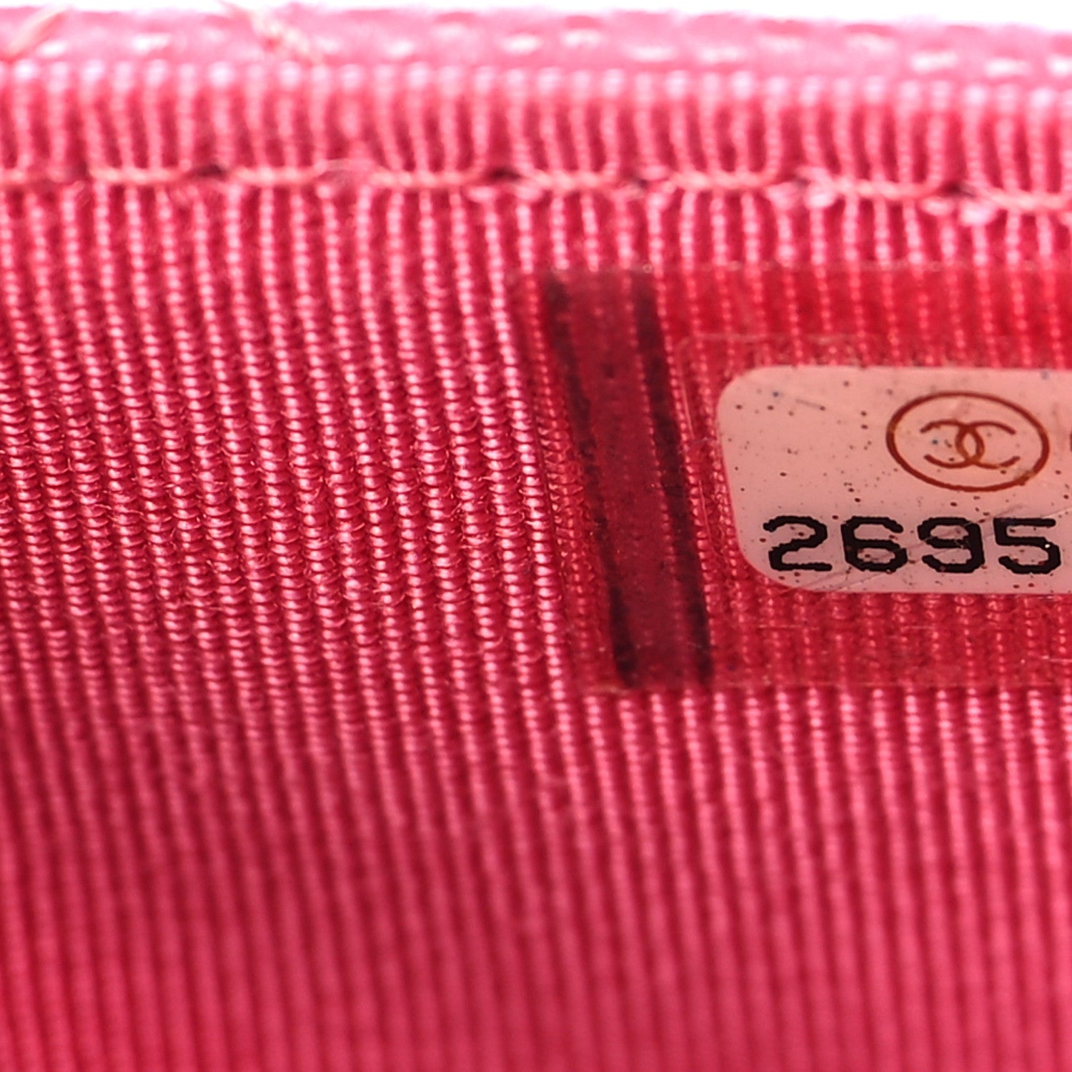 Caviar Quilted Flap Card Holder Wallet Pink