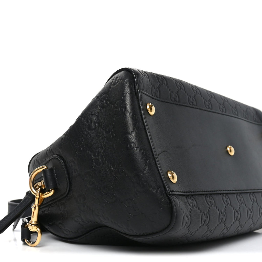 Guccissima Signature Boston Black