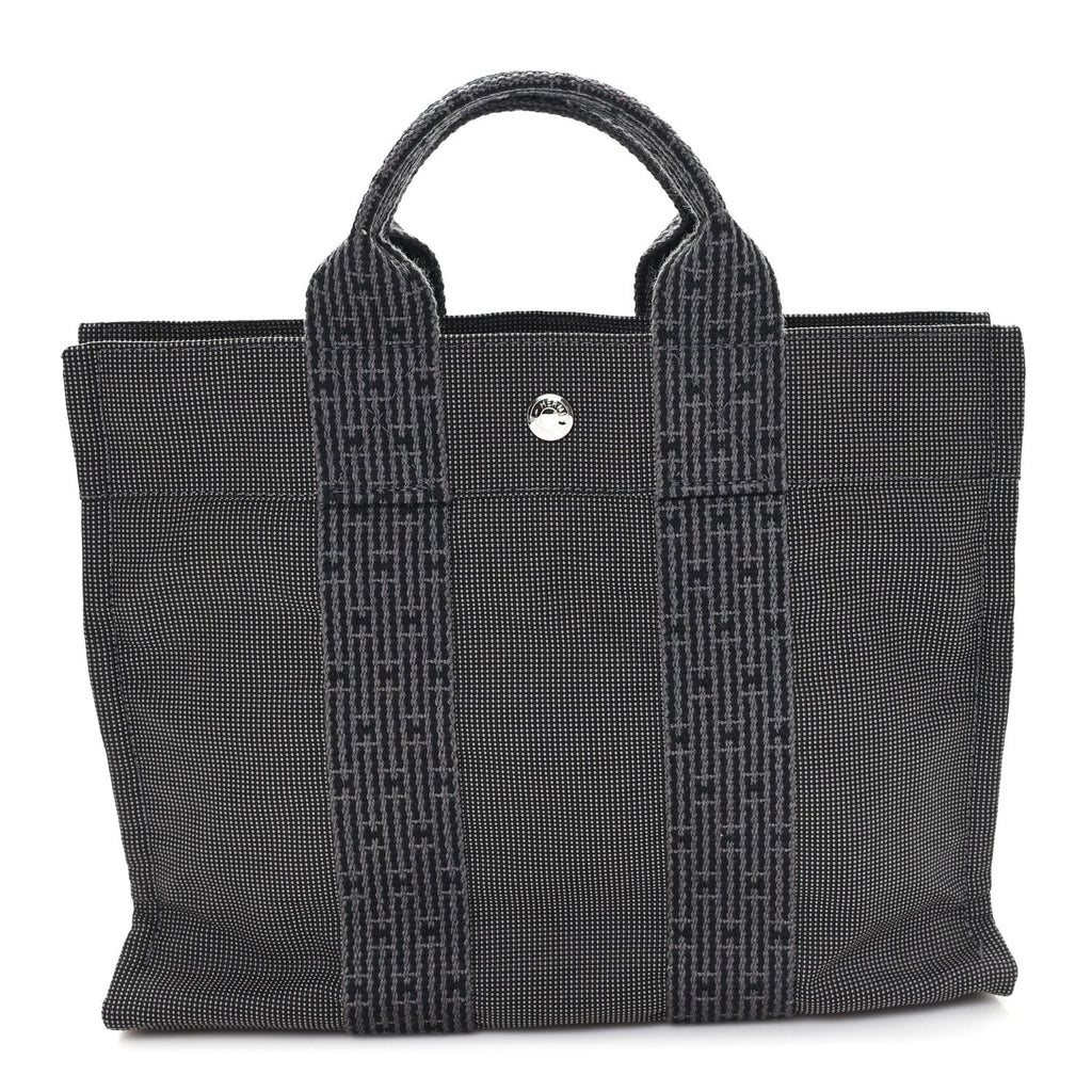 Canvas Herline PM Tote Grey