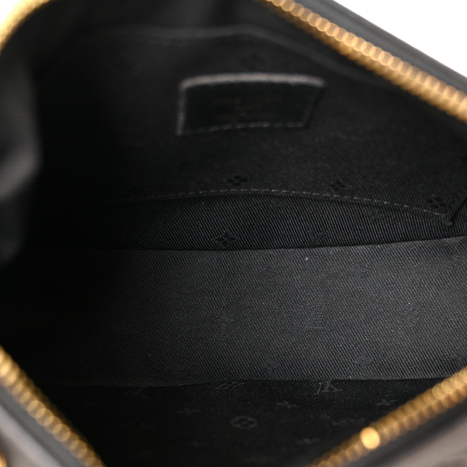 Calfskin Bubblegram Over The Moon Black