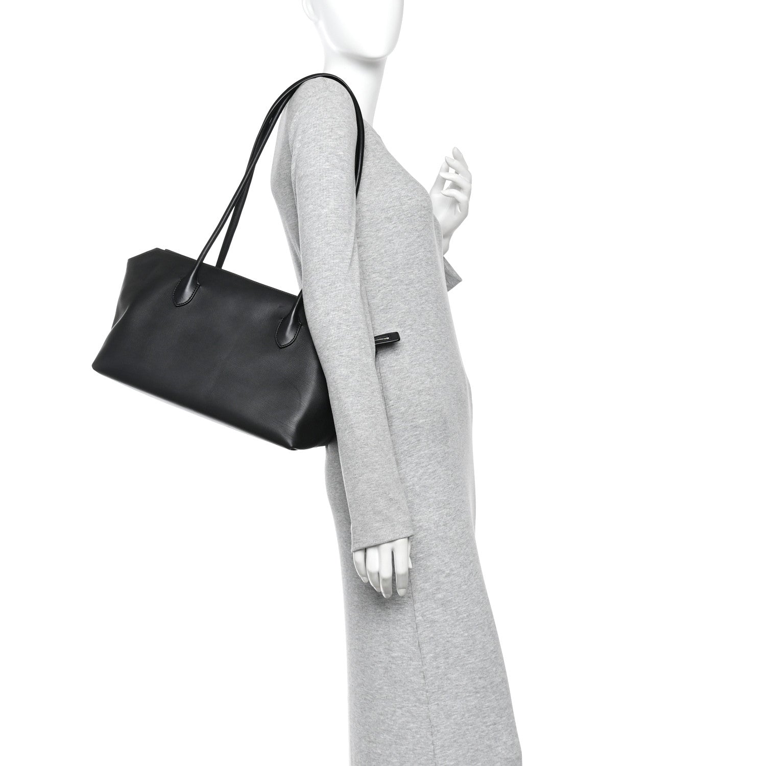 Grained Calfskin Terrasse Bag Black