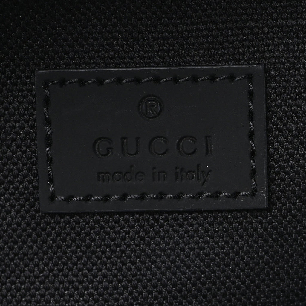 Rubber GG Backpack Black