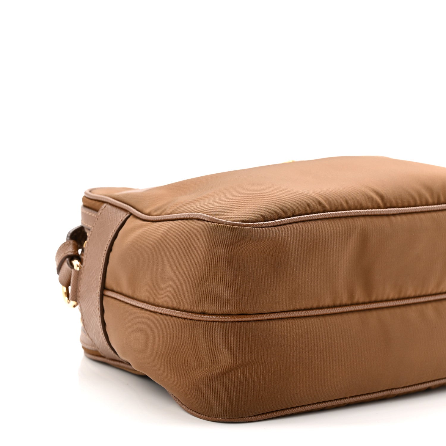 Tessuto Nylon Saffiano Re-Edition 1978 Messenger Bag Sughero Sughero