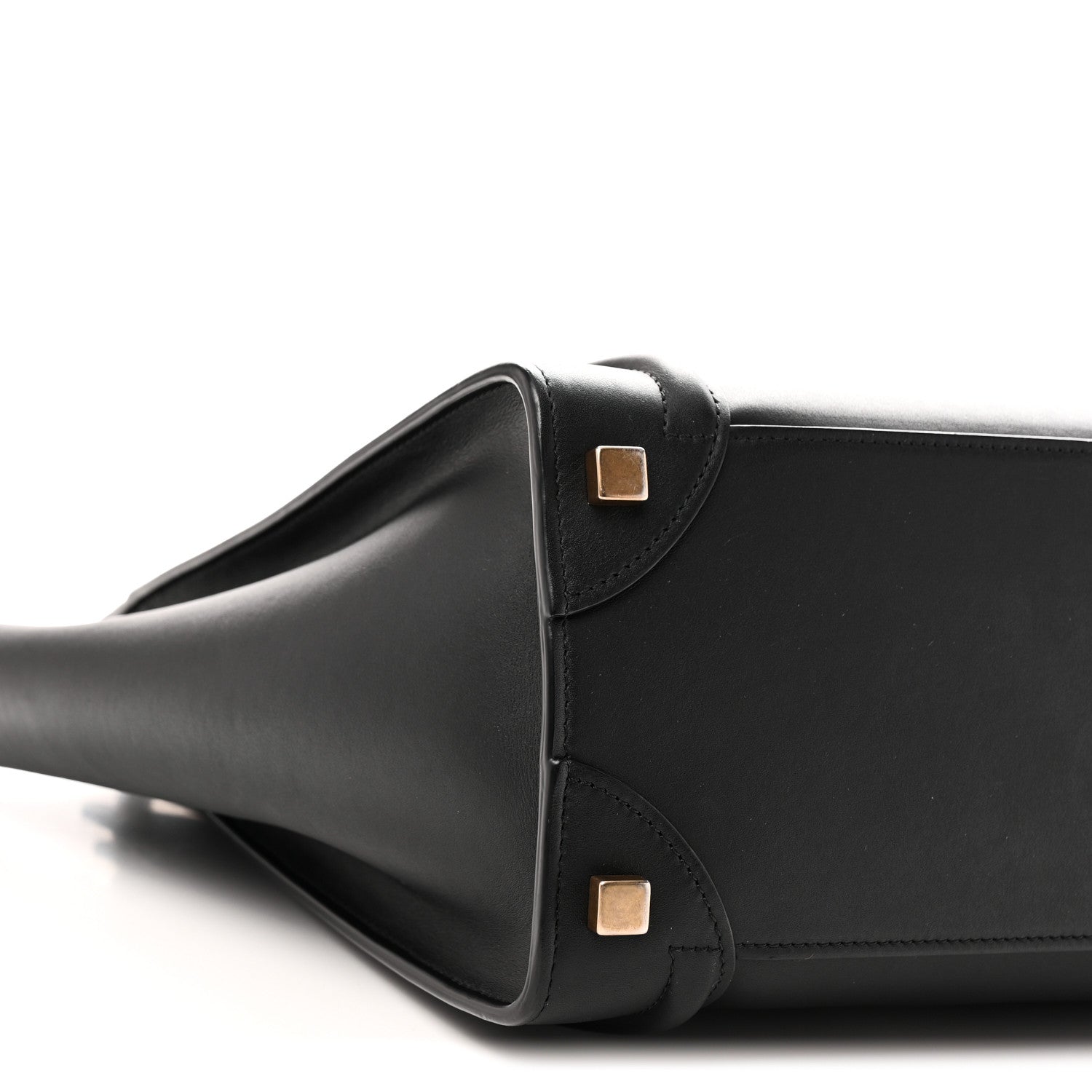 Smooth Calfskin Micro Luggage Black