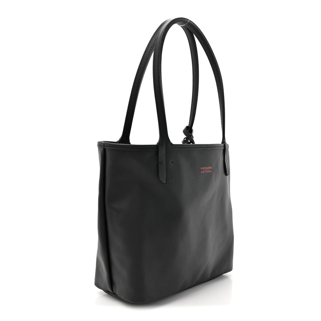 Goyardine Reversible Mini Anjou Black