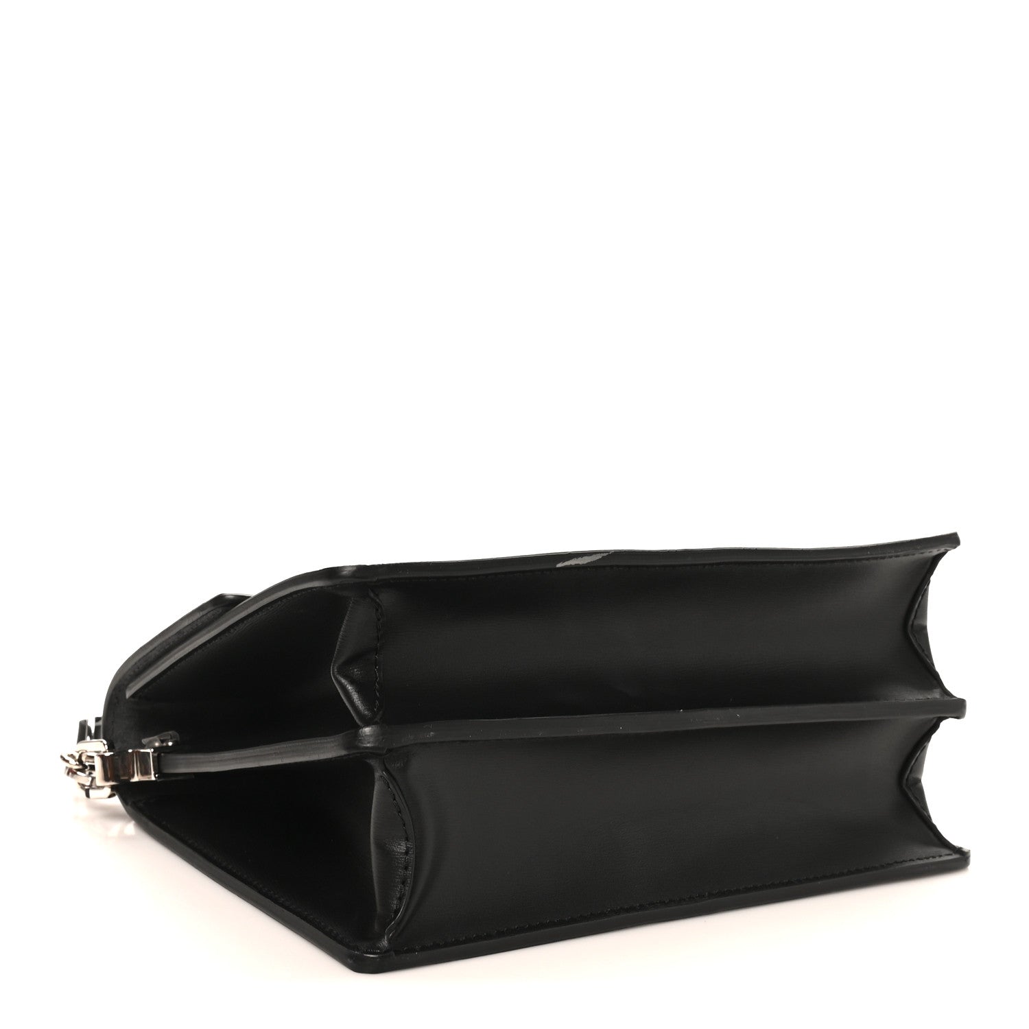 Denim Monogram Jacquard Dauphine MM Black