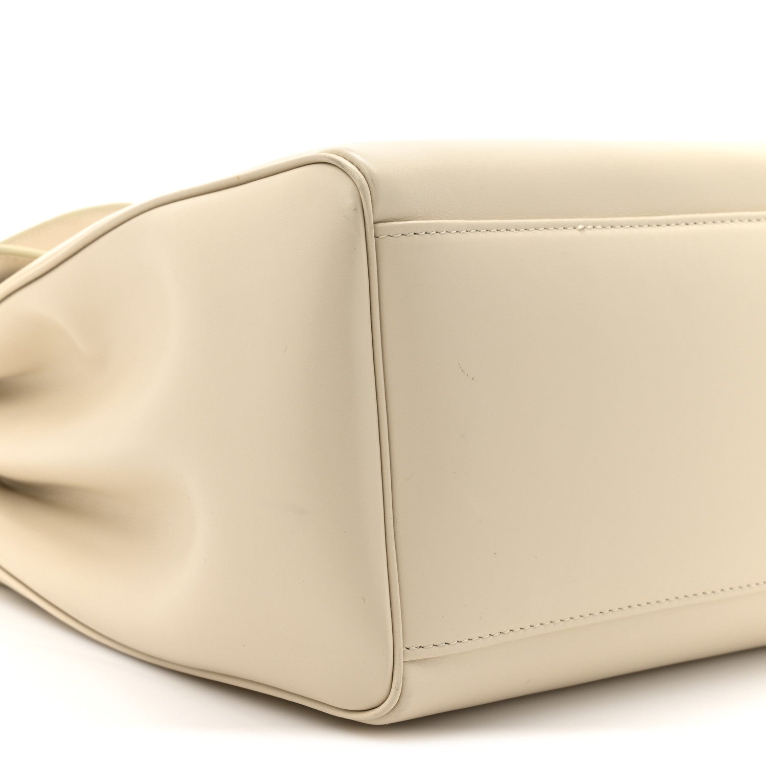 Calfskin Medium Soft 16 Bag Light Grey