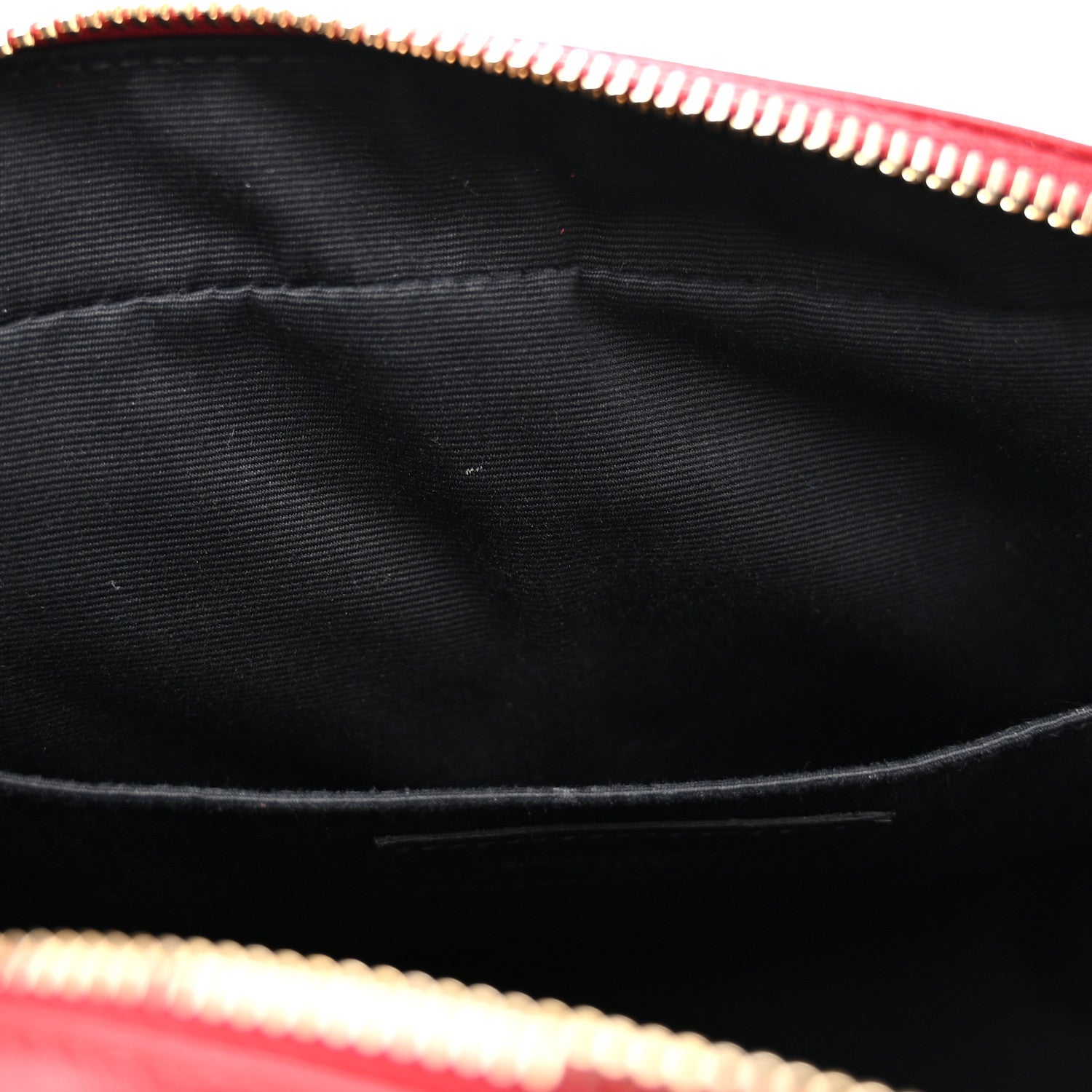 Calfskin Matelasse Monogram Lou Camera Bag Red