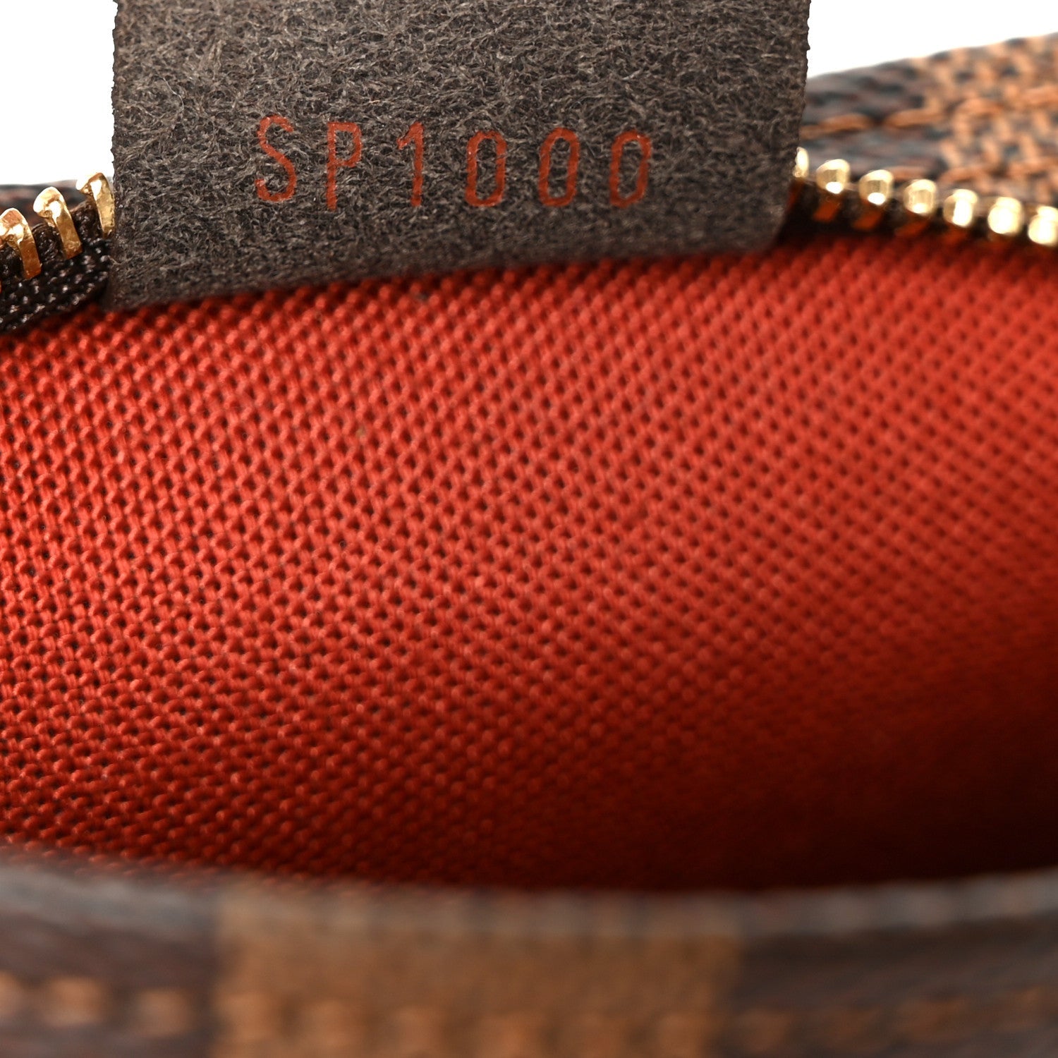 Damier Ebene Trousse Make Up Bag Pochette