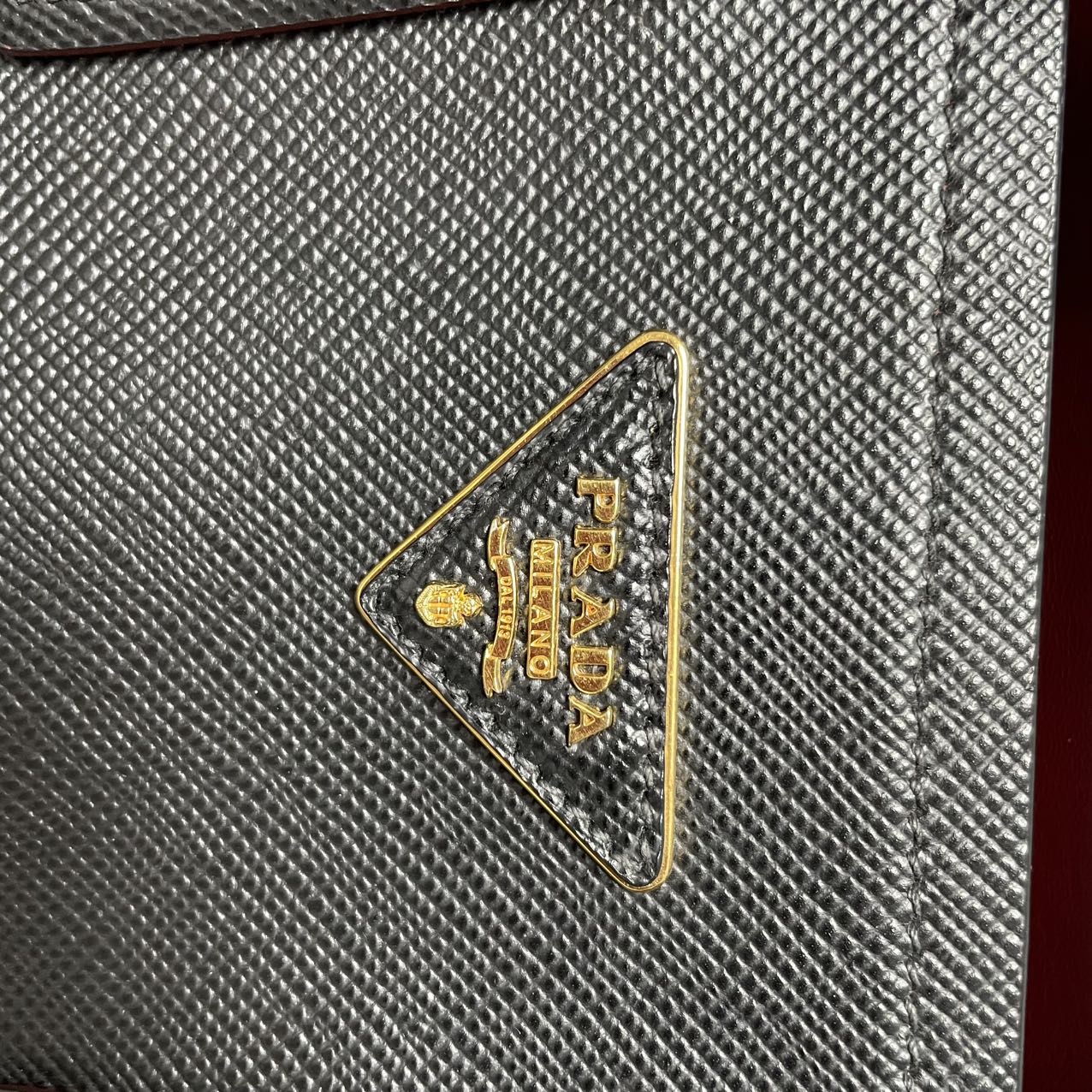Prada Double Saffiano Medium Double Bag Black