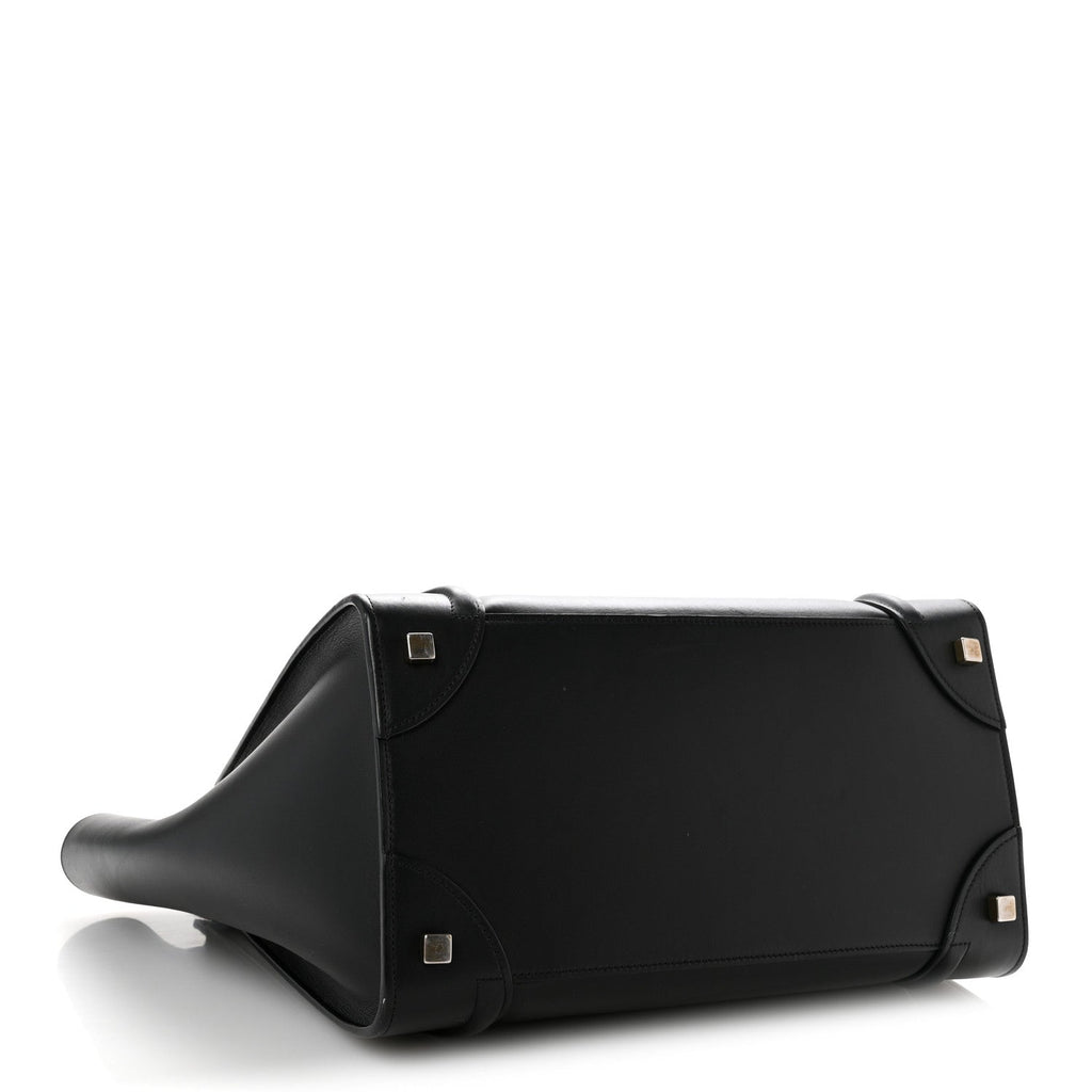 Smooth Calfskin Mini Luggage Black