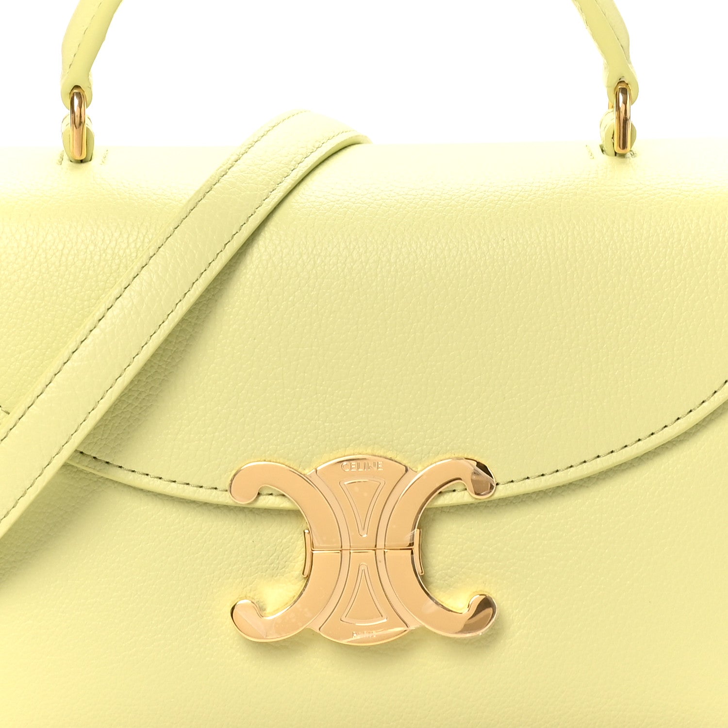 Supple Grained Calfskin Teen Nino Soft Lime