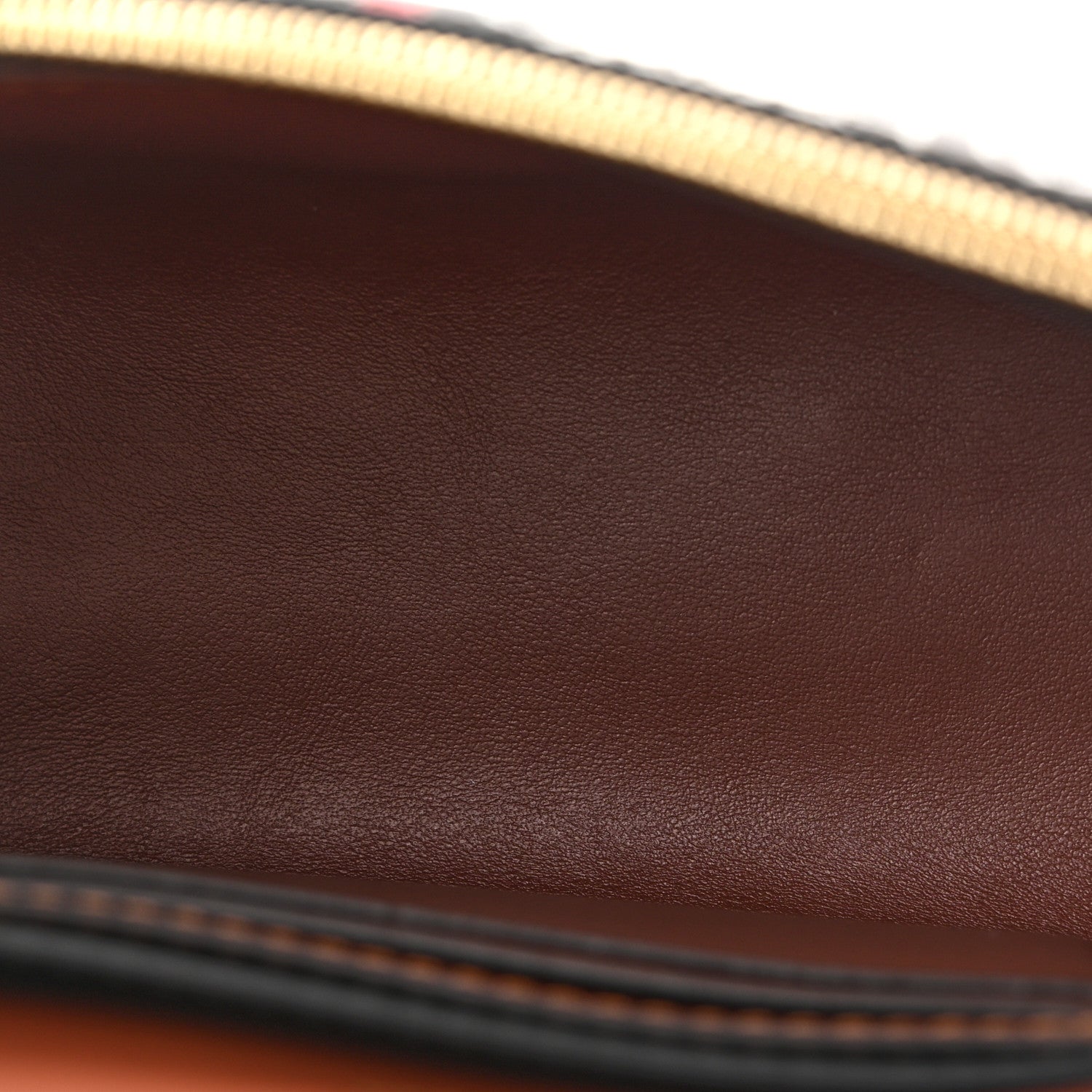 E-Canvas Monogram Stripe Hackberry Crossbody Bag Bridle Brown