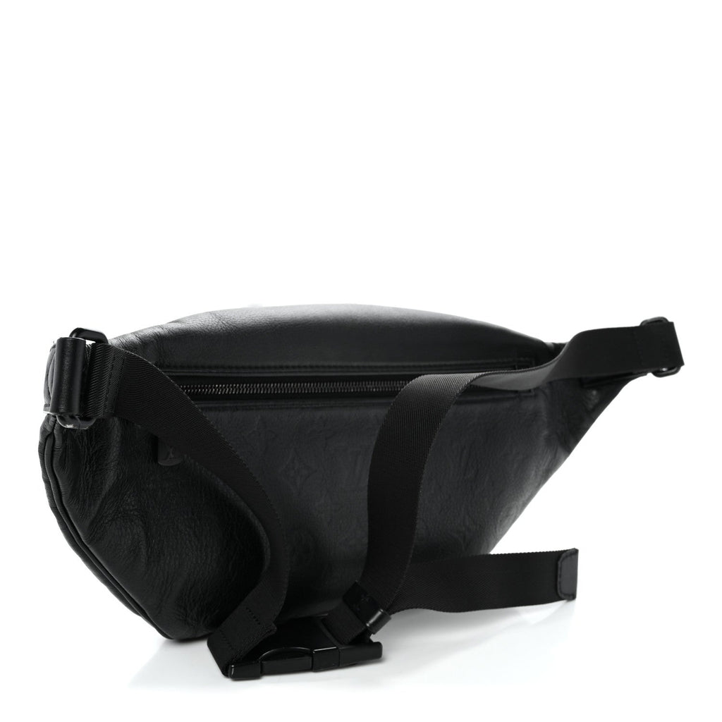 Calfskin Monogram Shadow Discovery Bumbag Black