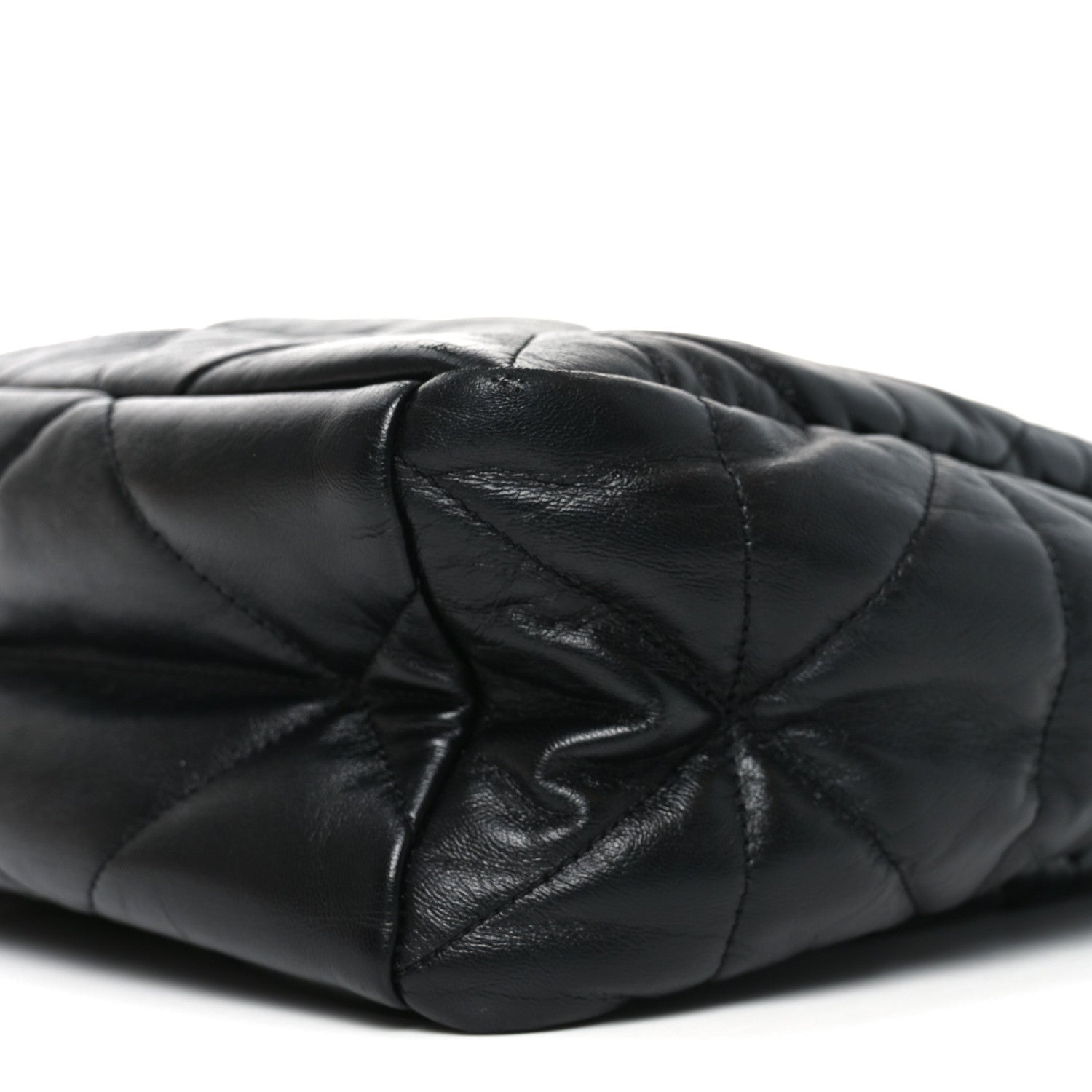 Nappa Quilted Medium Dynamique Tote Black