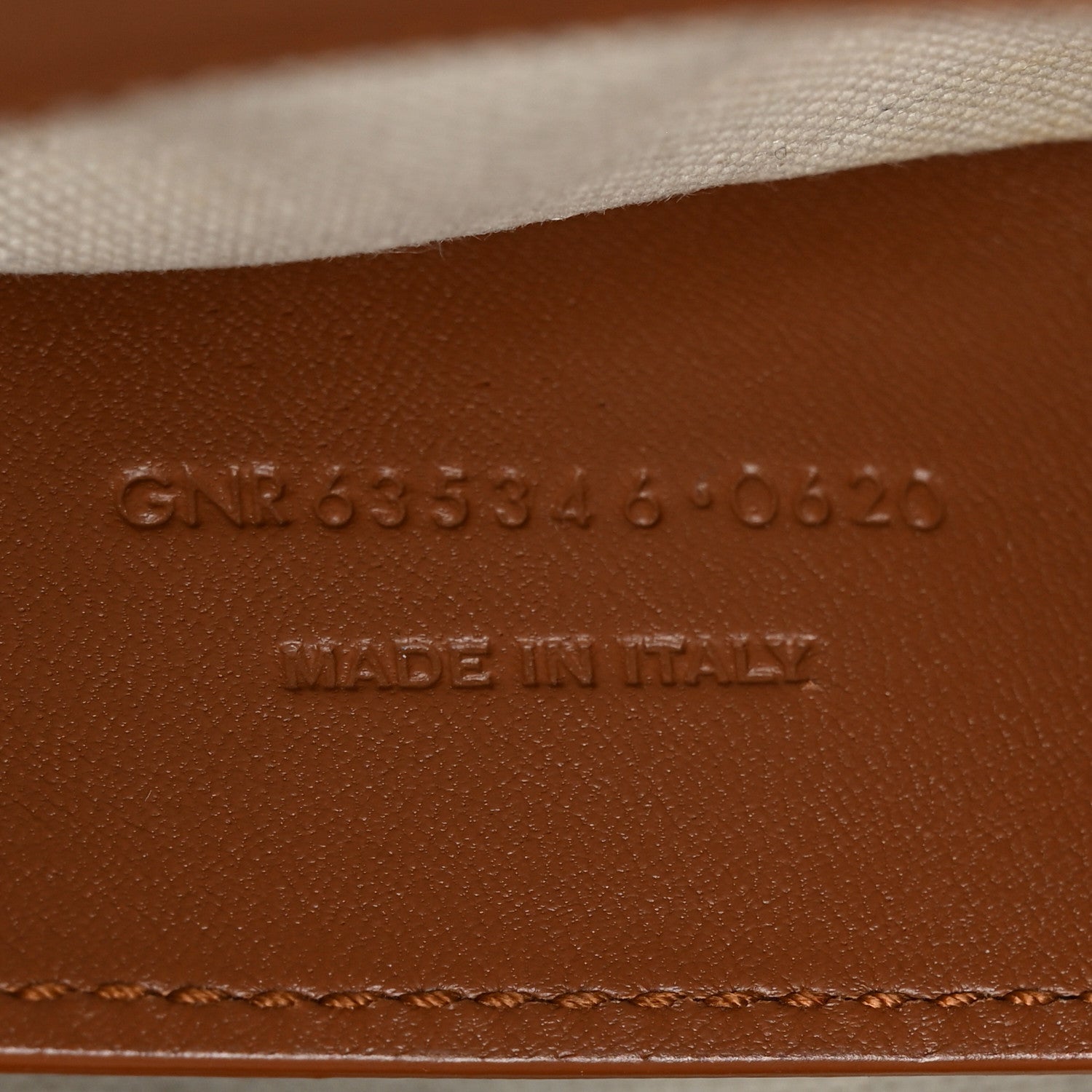 Canvas Calfskin Baby Monogram Downtown Cabas Greggio Brick