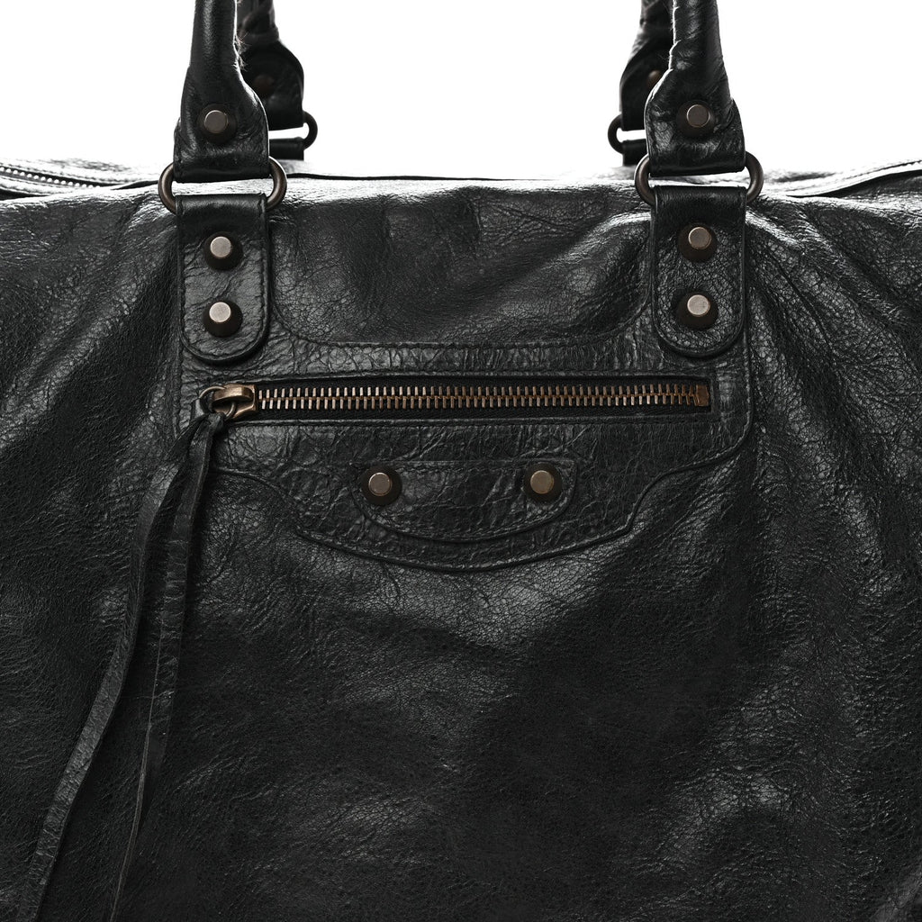 Agneau Classic Hardware Kraft Black