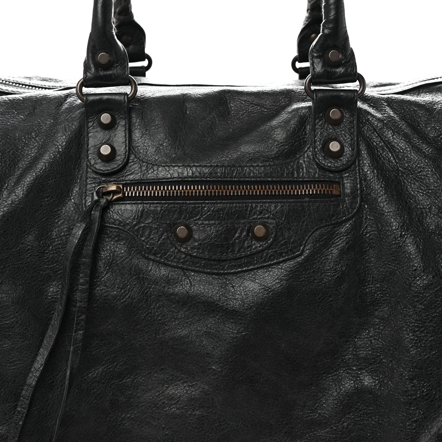 Agneau Classic Hardware Kraft Black