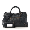 Agneau Giant 12 Rose Gold Hardware City Dark Night