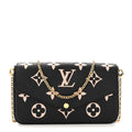 Empreinte Monogram Giant Felicie Pochette Black Beige