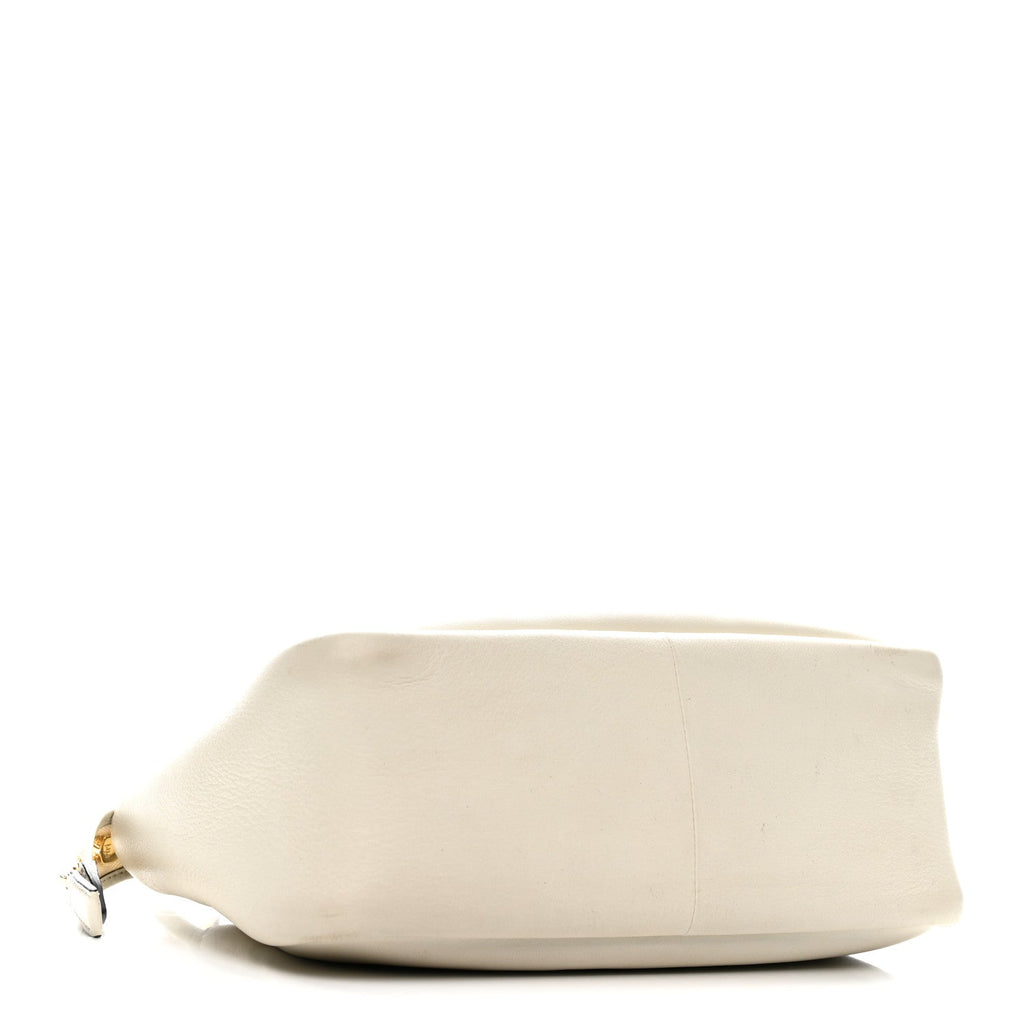 Soft Calfskin Medium Darling Shoulder Bag White