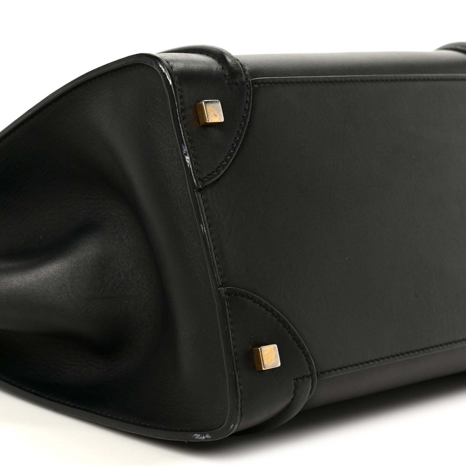 Smooth Calfskin Mini Luggage Black