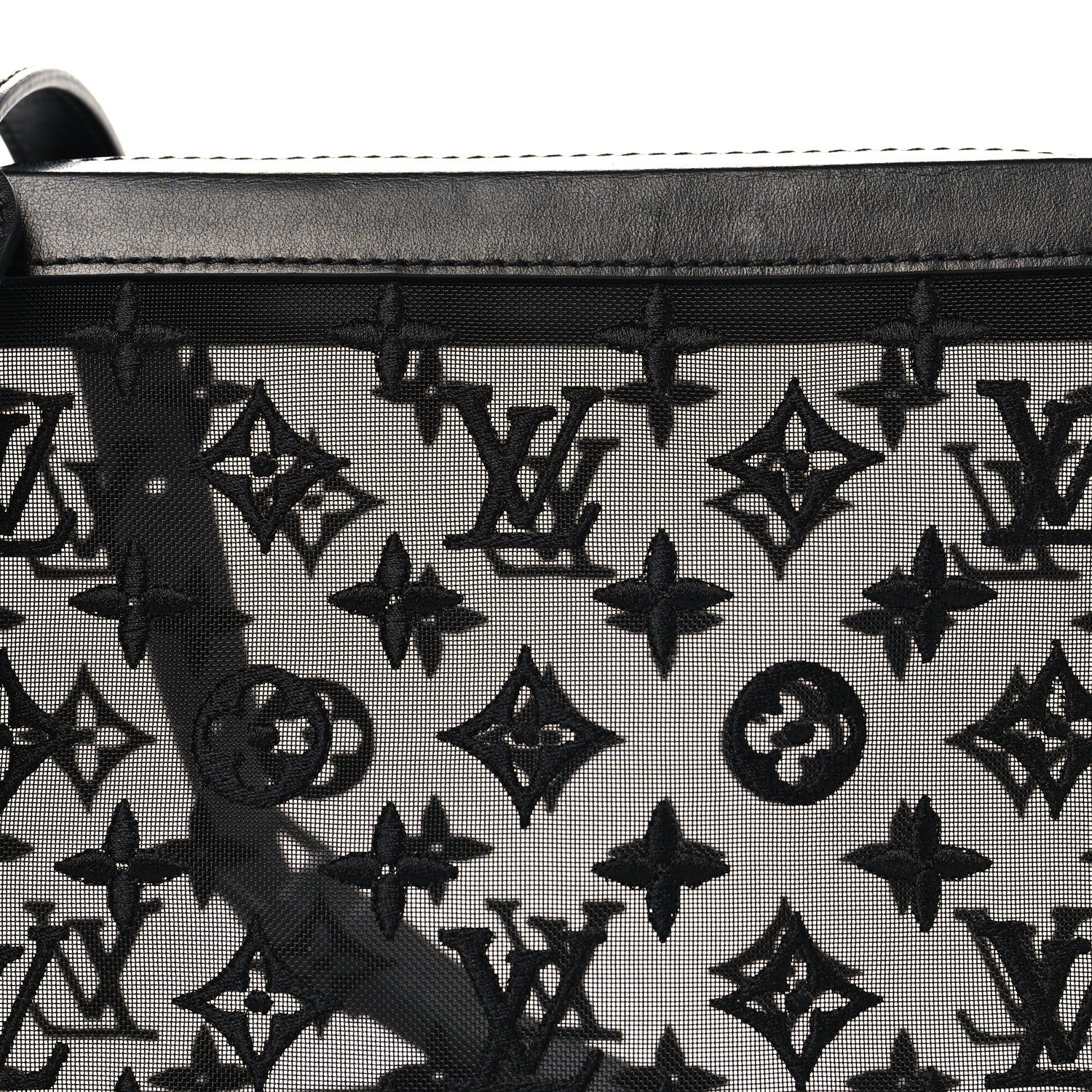 Monogram See Through Soft Trunk Black