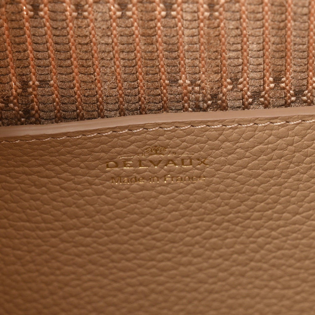 Taurillon Soft Woven D Motif Pin Swing Sirocco