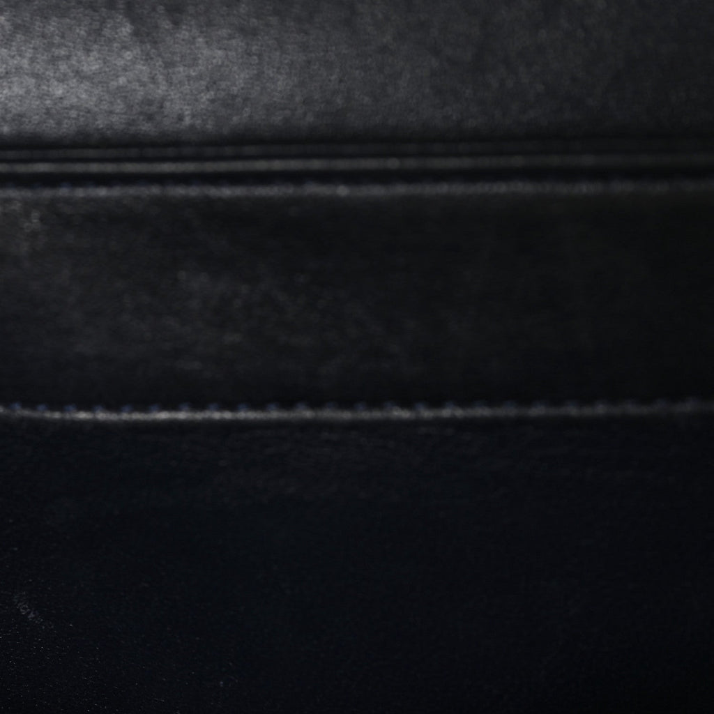Lambskin Quilted Medium Trendy CC Flap Dual Handle Bag Black