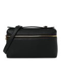 Grained Calfskin L19 Extra Pocket Pouch Black