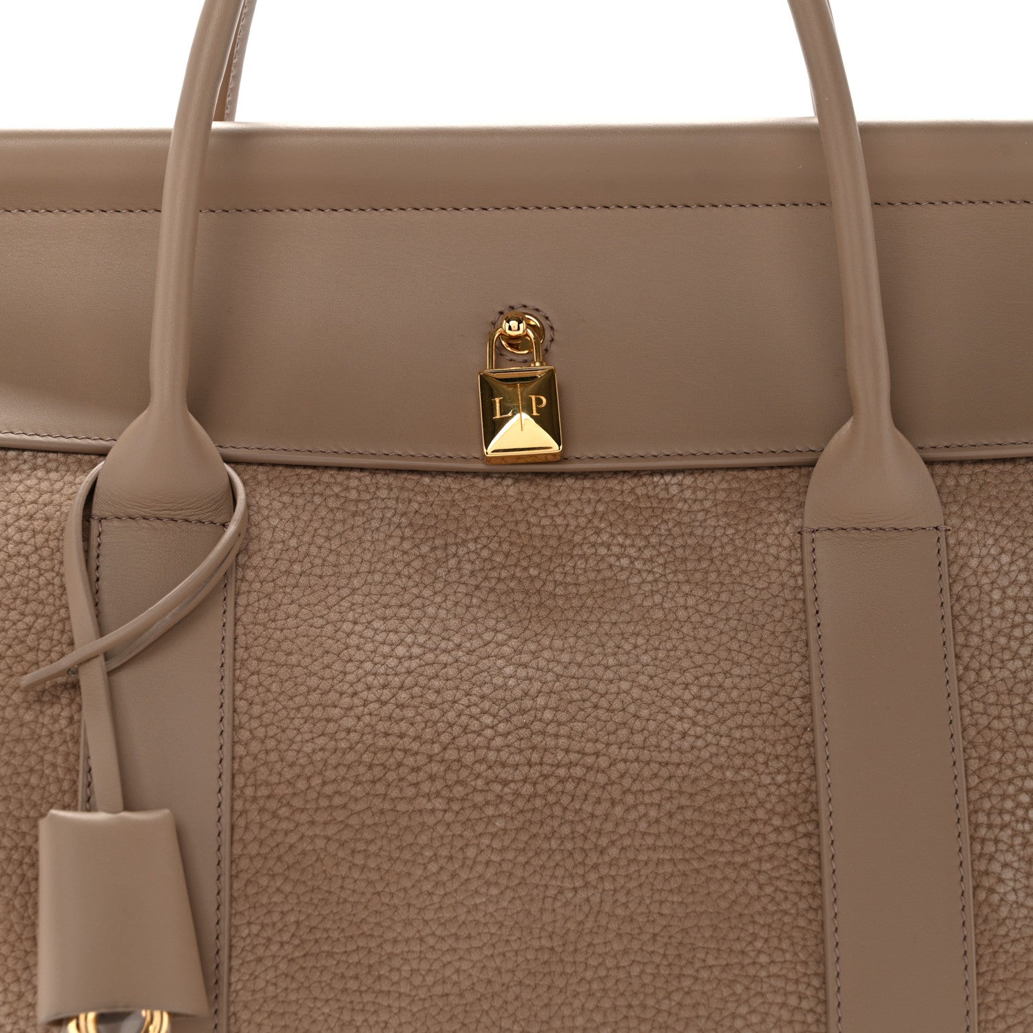 Grained Nubuck L32 Loom Bag Fossil