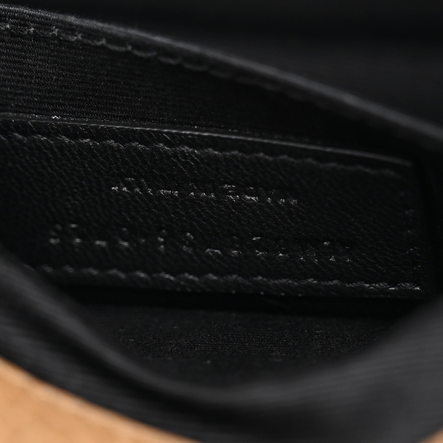Grained Lambskin Monogram Mini Niki Chain Satchel Dark Cork