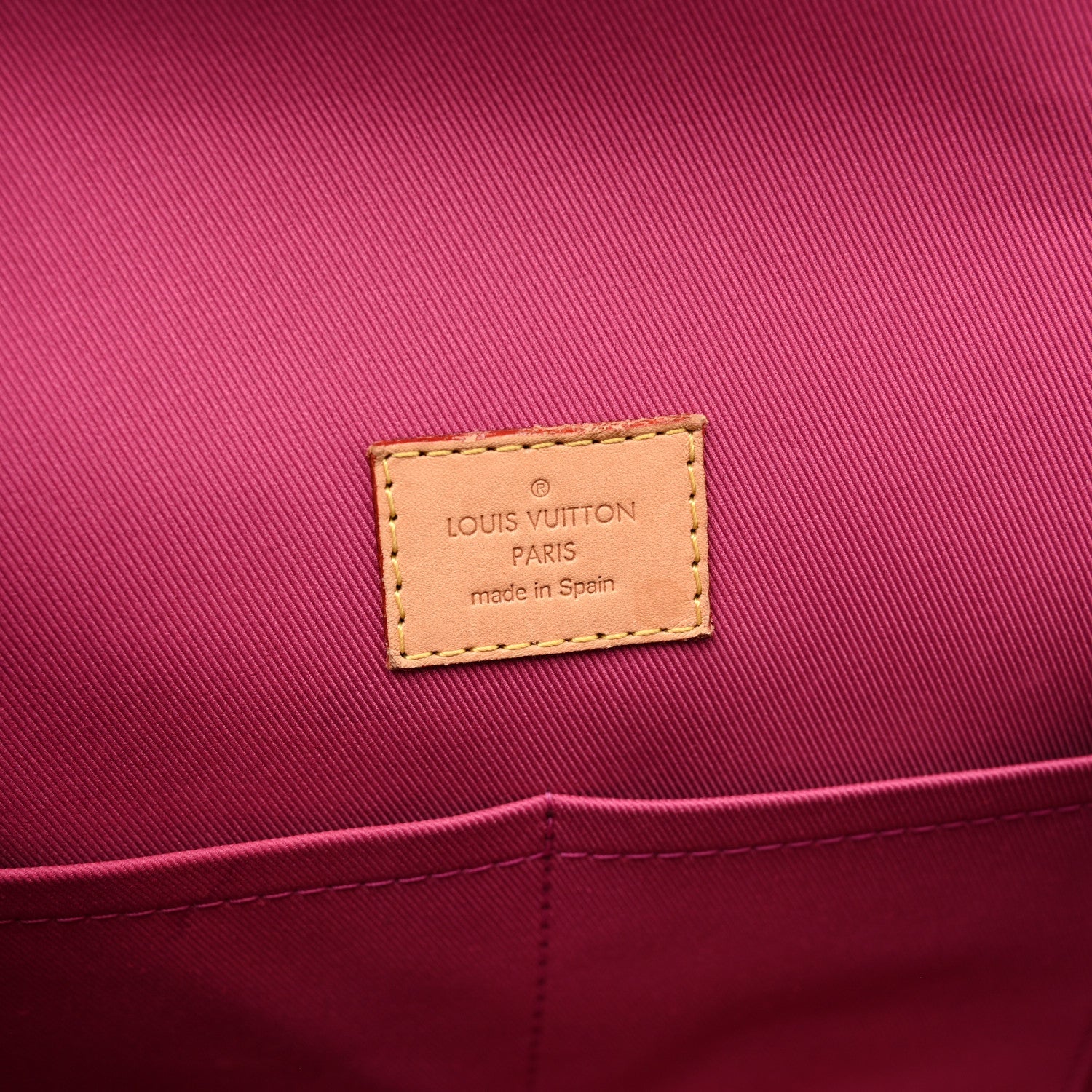 Monogram Cluny BB Bordeaux Fuchsia