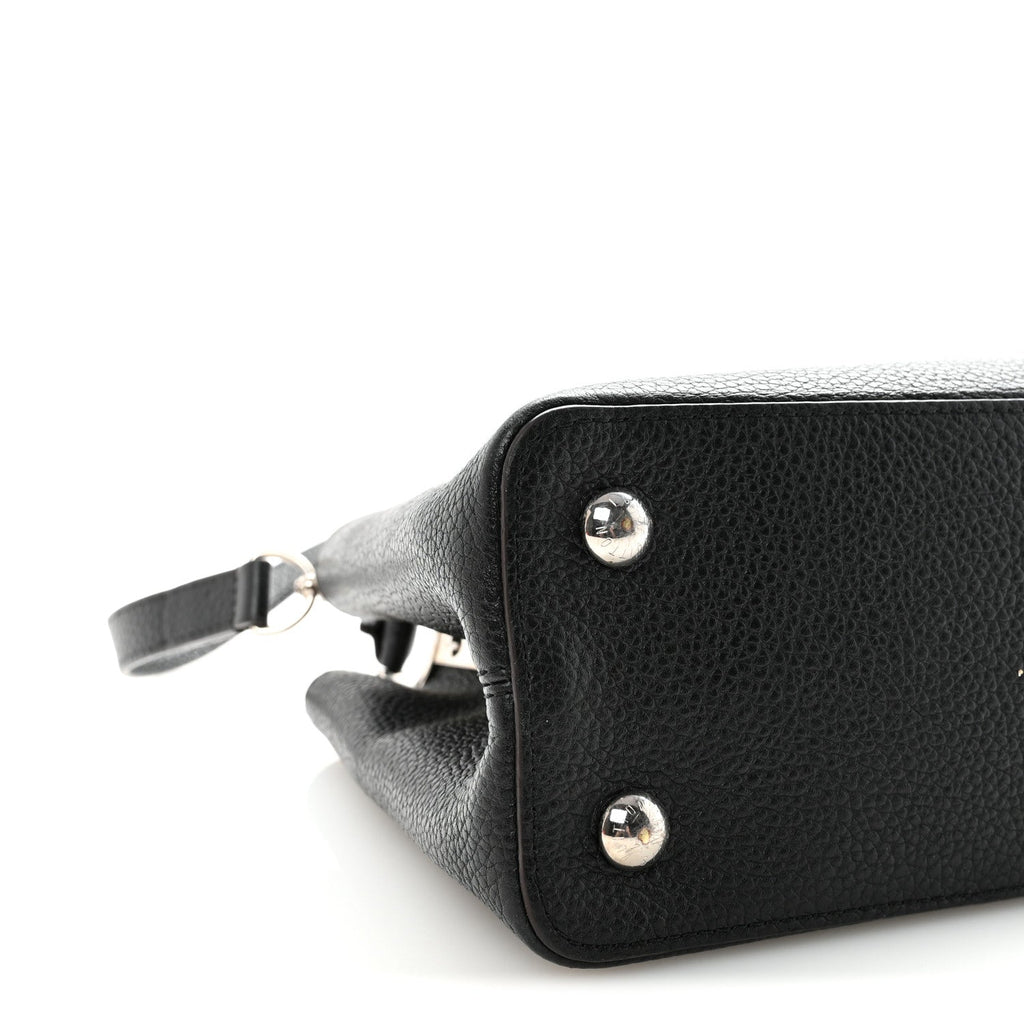 Taurillon Capucines PM Black