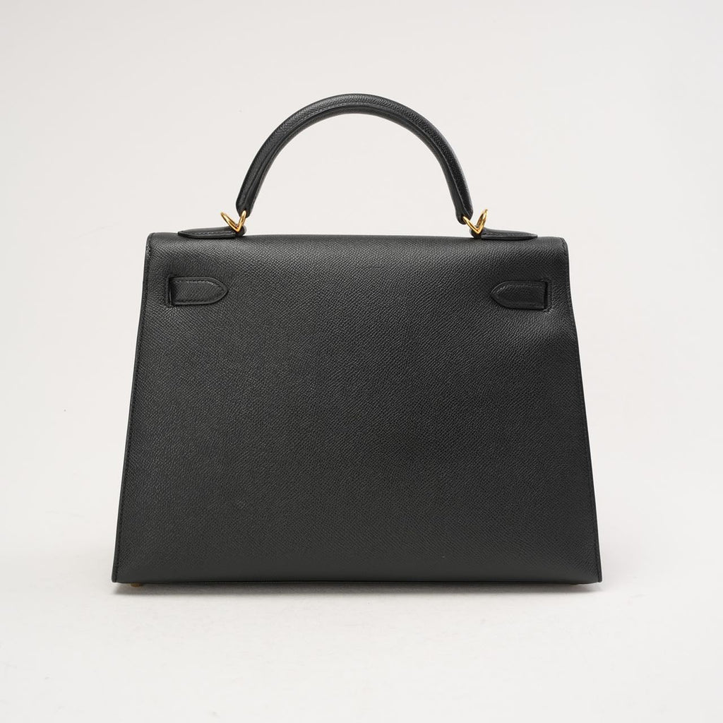 Hermès Sellier Kelly 32 Epsom Black 2016