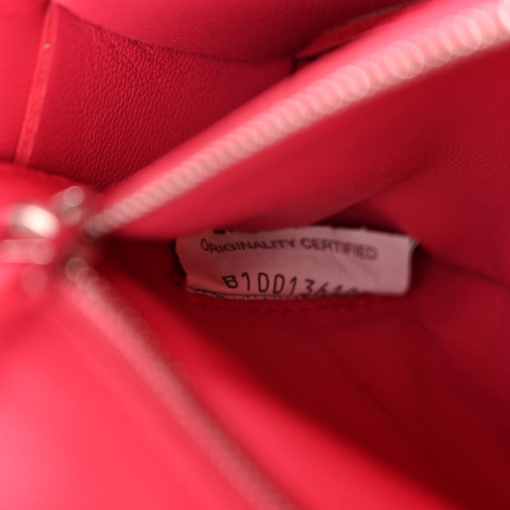 Lambskin Maxi Intrecciato Cassette Crossbody Bag Lollipop