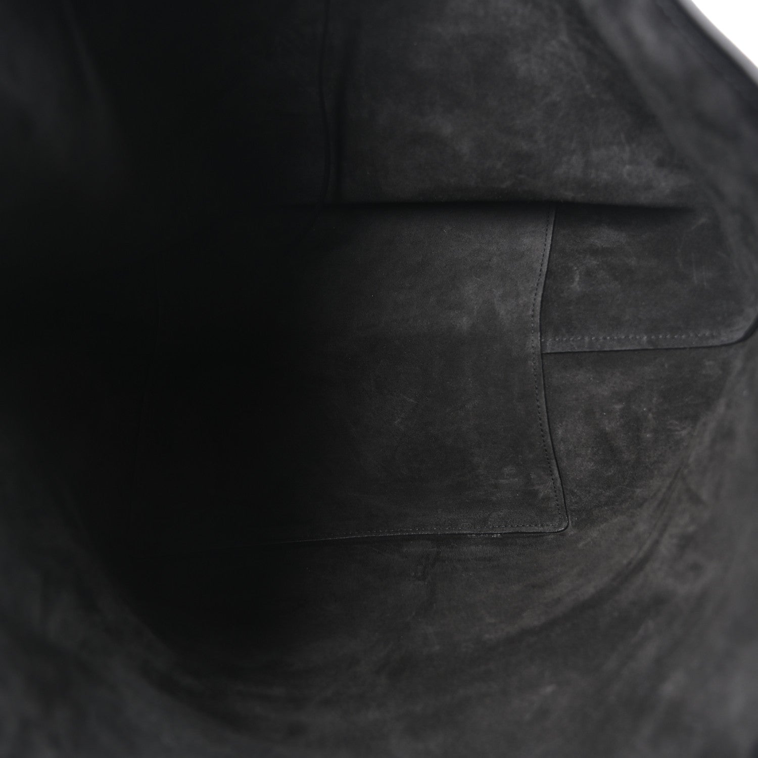 Grained Calfskin Park Tote Three Black
