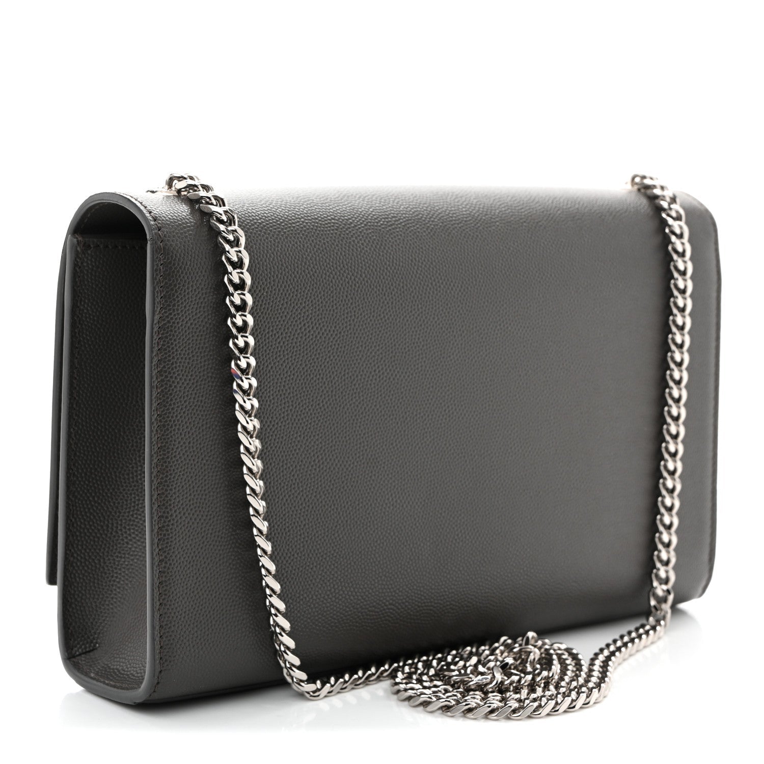 Grain De Poudre Medium Classic Monogram Kate Satchel Earth