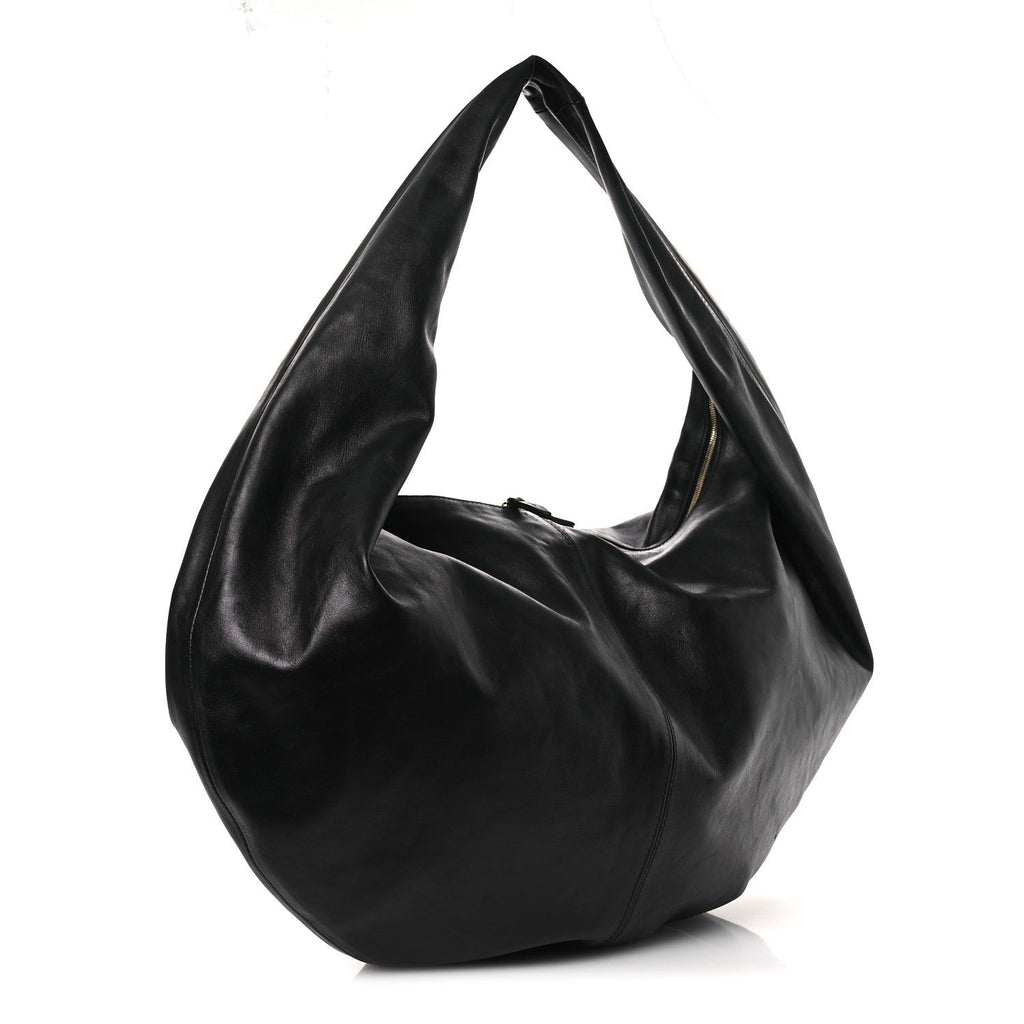 Vintage Calfskin Extra Large Olivia Hobo Black