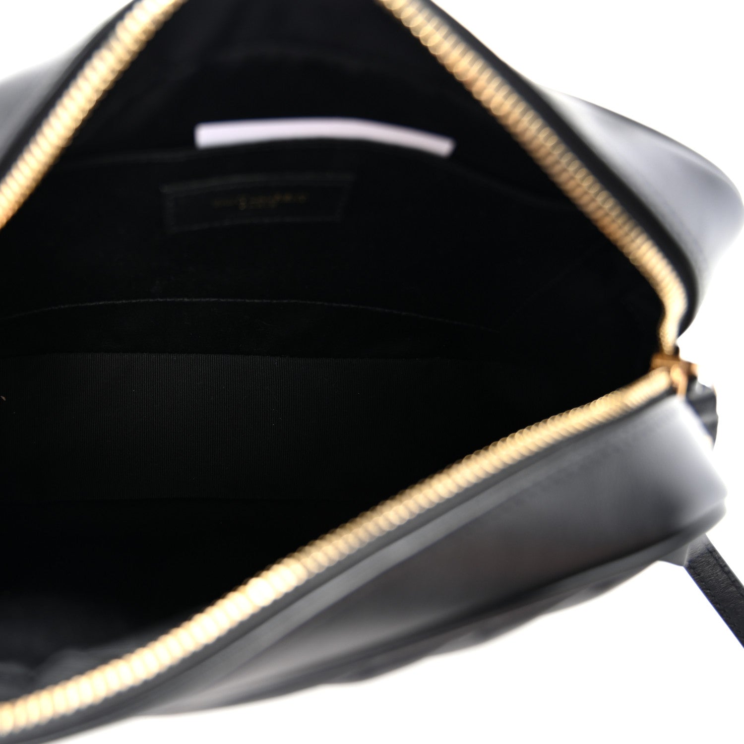 Calfskin Matelasse Monogram Lou Camera Bag Black
