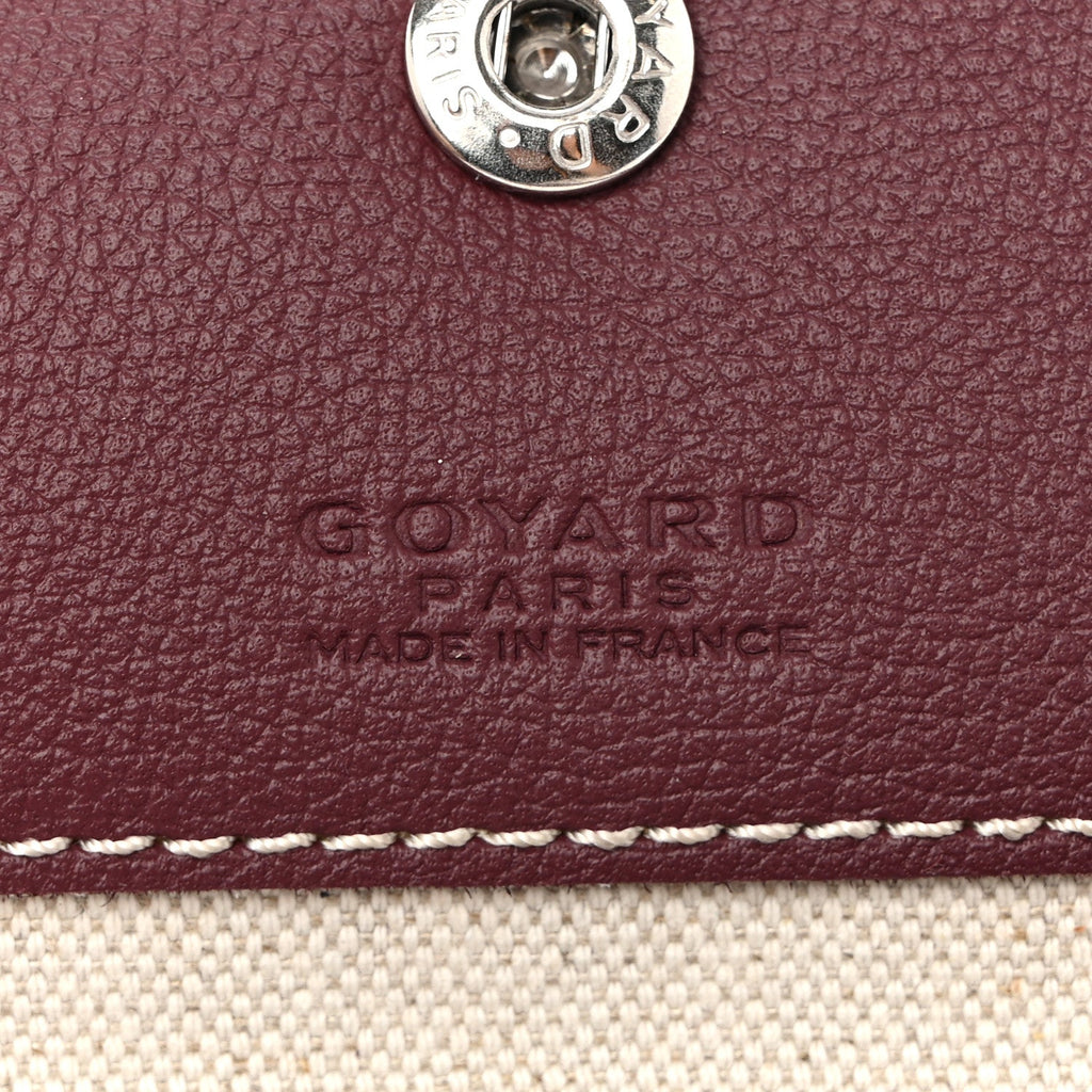 Goyardine Boheme Hobo Burgundy
