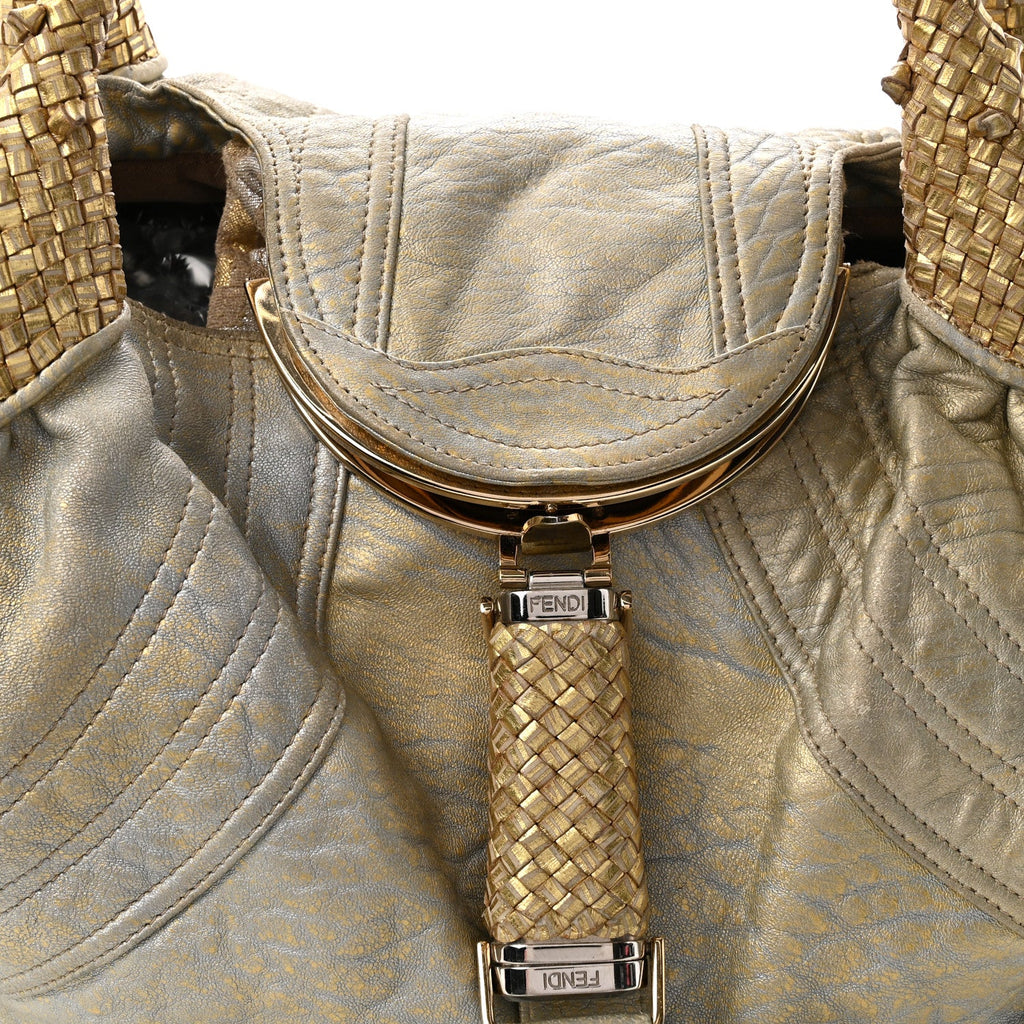 Nappa Nuvolata Bimetal Spy Oro Argento