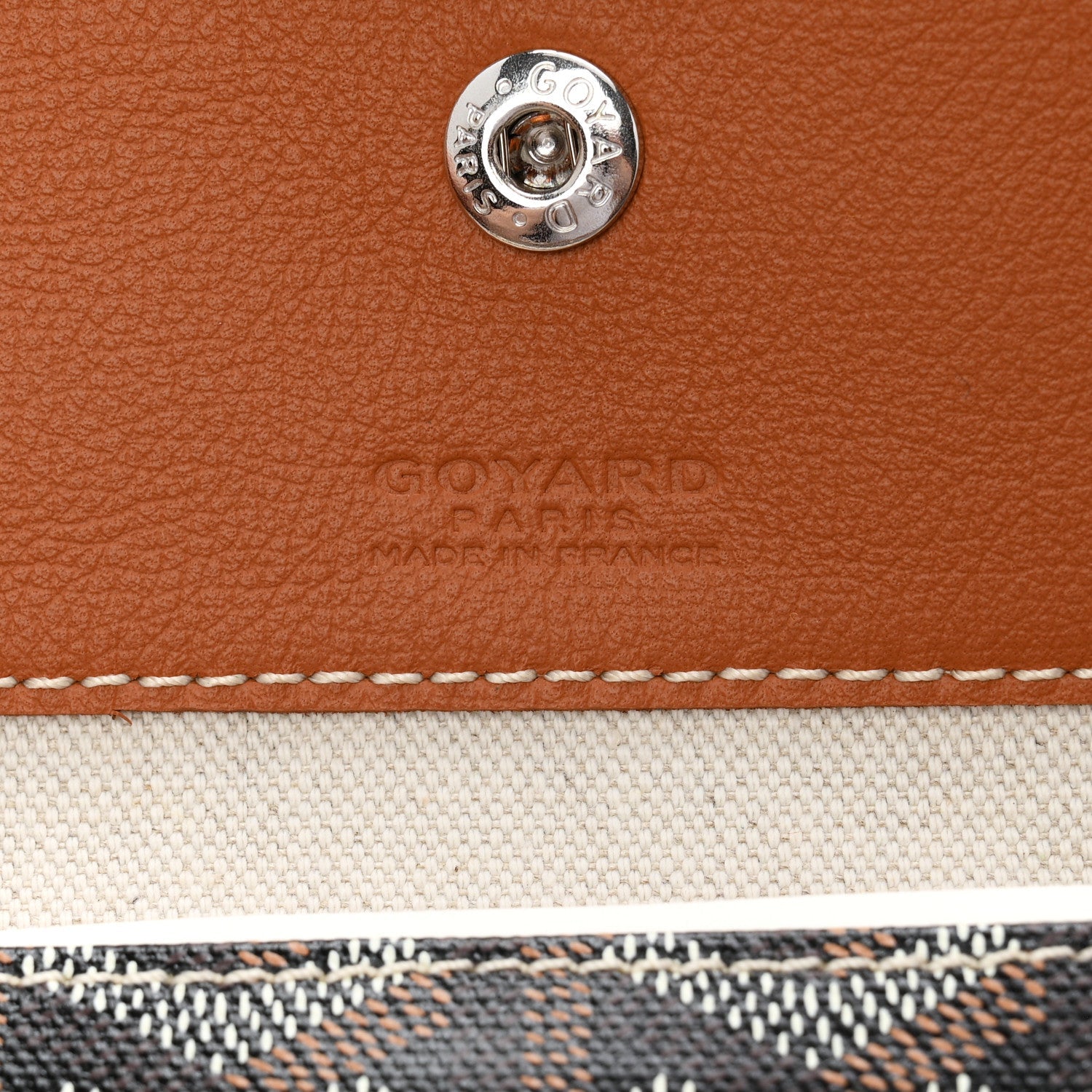 Goyardine Saint Louis GM Black Gold