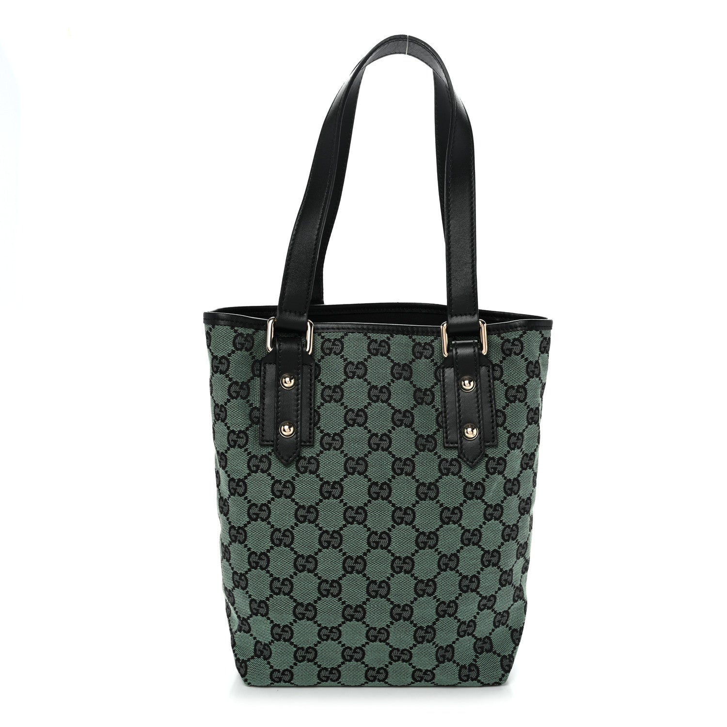 Monogram Tote Bag Green