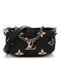 Empreinte Monogram Giant Multi Pochette Accessories Black Beige