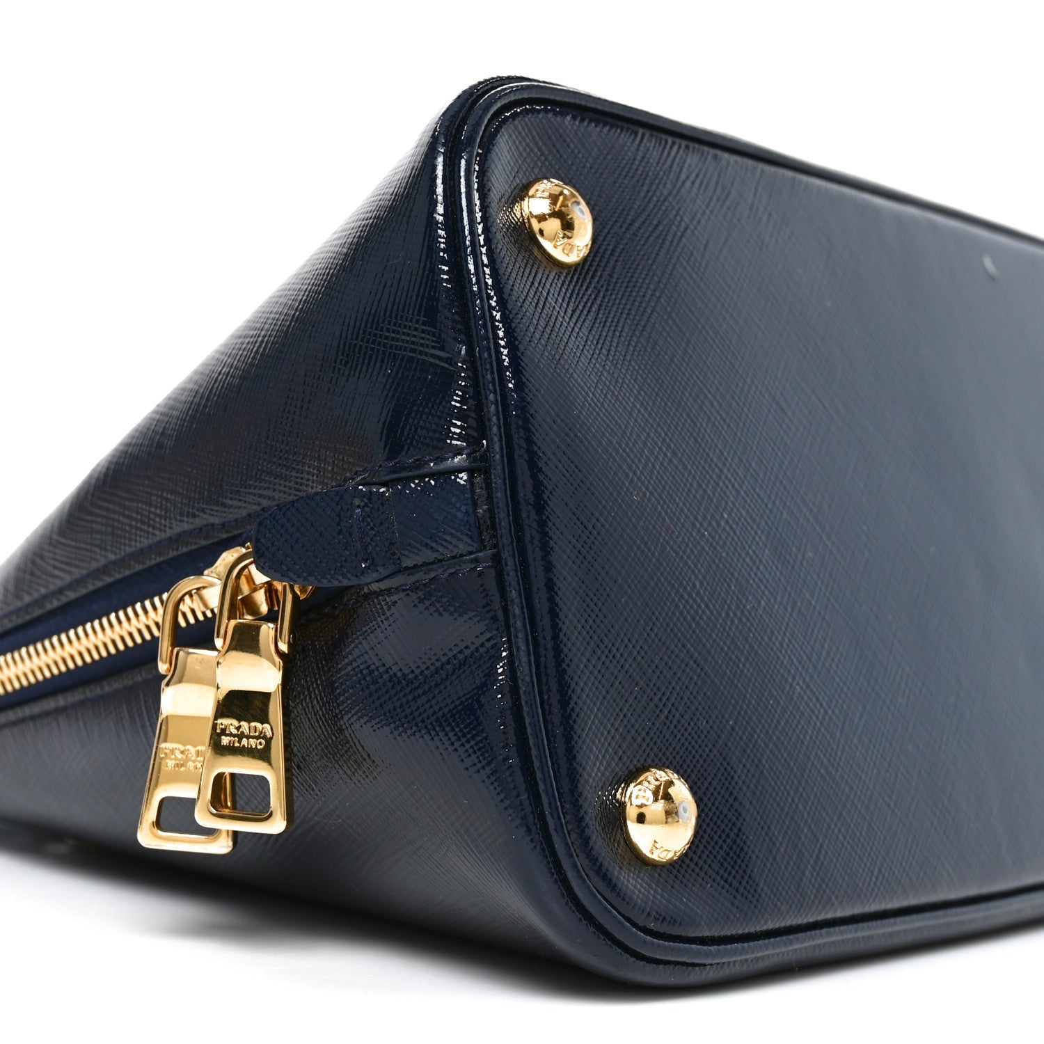 Saffiano Vernice Medium Open Promenade Tote Royal