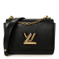 Epi Twist Shoulder Bag MM Black
